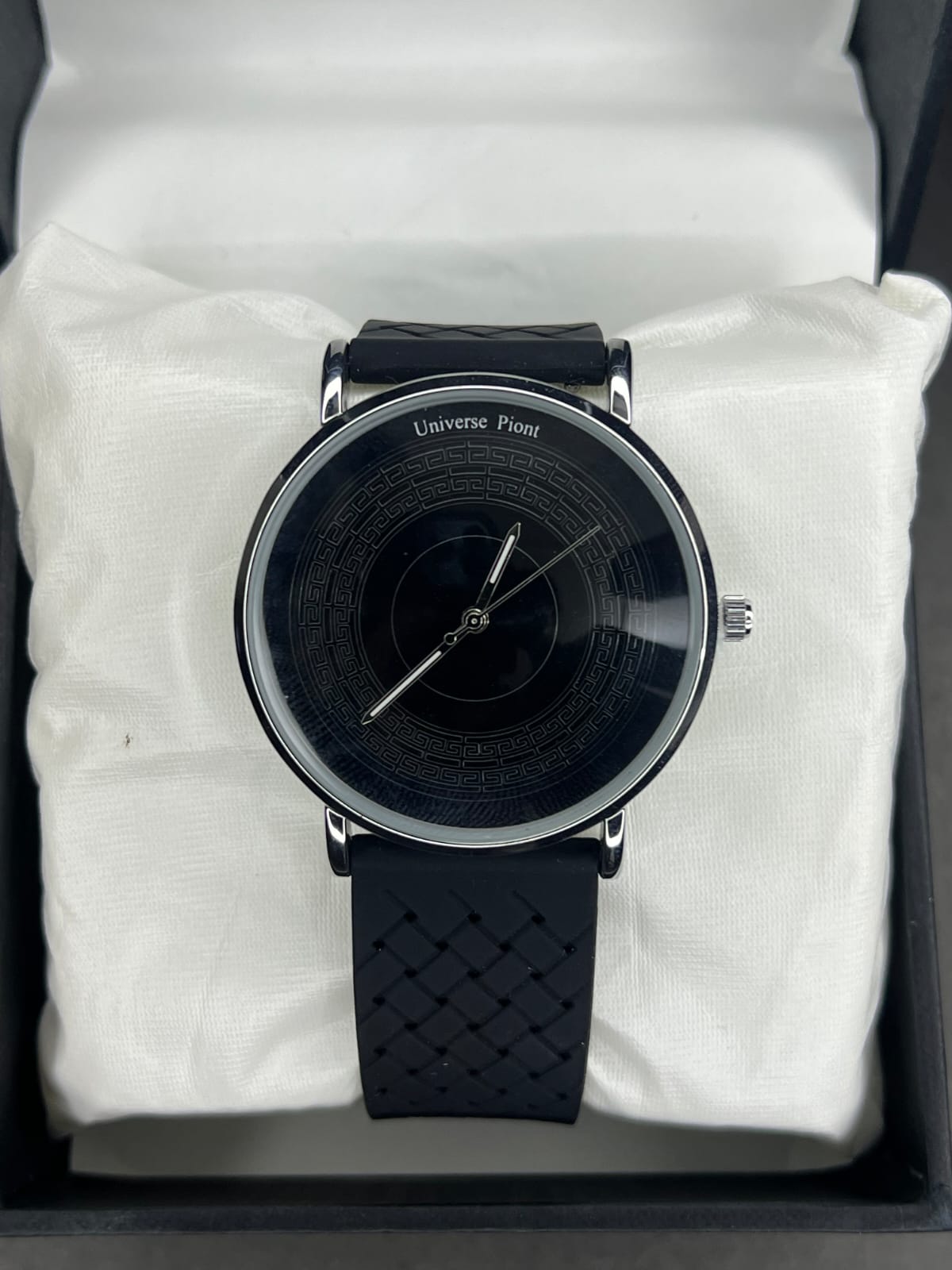 Universe Point Nautilus Silicone Straps & Magnetic Lock Watch for men. 