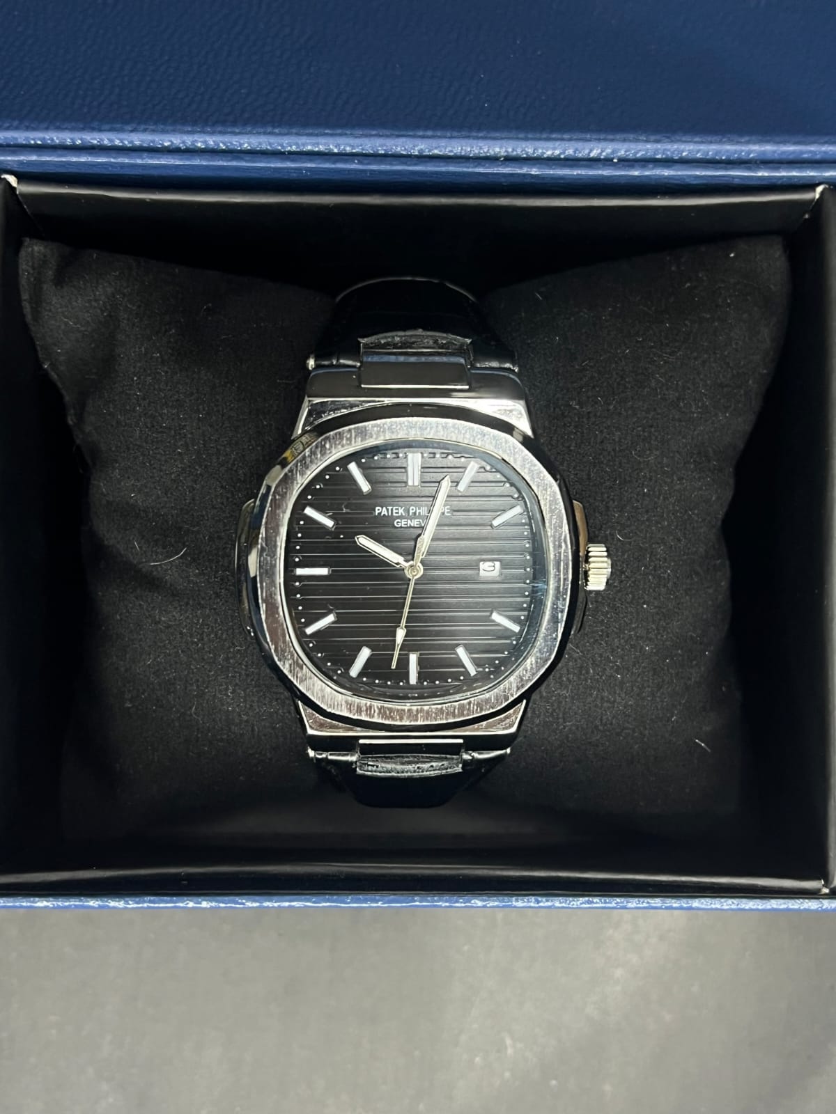 Patek Philippe Nautilus watch.